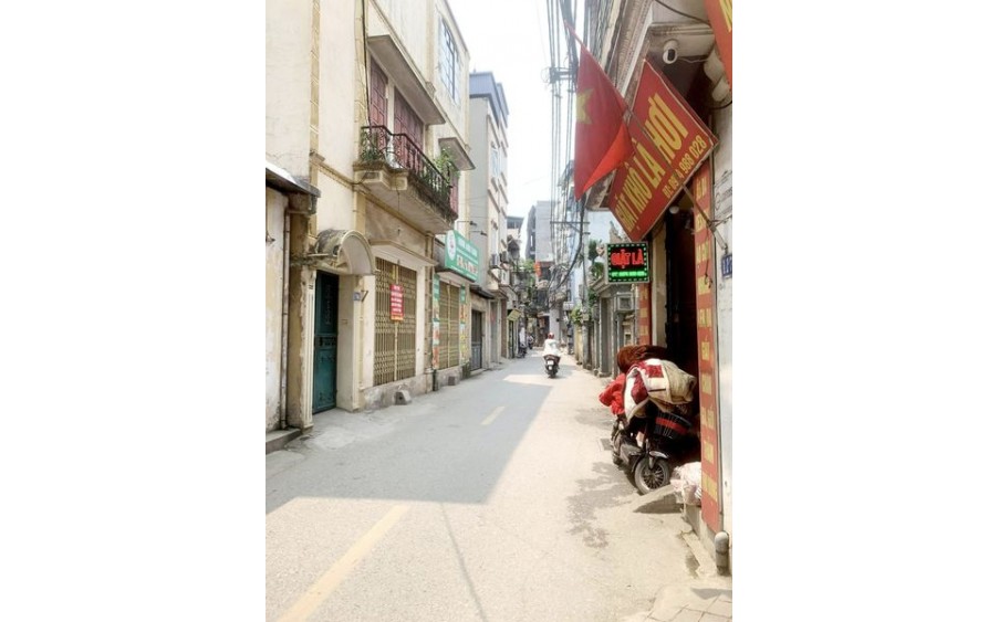 BÁN ĐẤT TẶNG NHÀ 3 TẦNG CŨ MẶT PHỐ GIÁP NHỊ, HOÀNG MAI, 90M2, 12.6 TỶ (CTL)